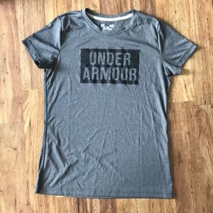 Heat gear under armour shirt🖤💪🏽💪🏽